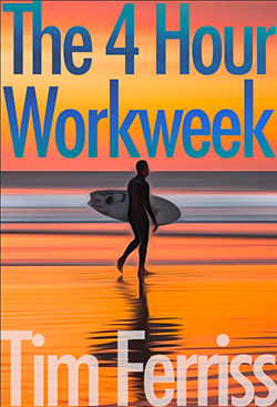 The 4-hour workweek by Tim Ferriss book cover